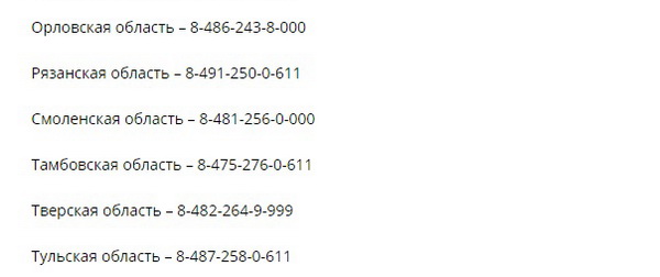 Номера телефонов абонентской поддержки Теле2 для всех регионов Номера телефонов абонентской поддержки Теле2 для всех регионов