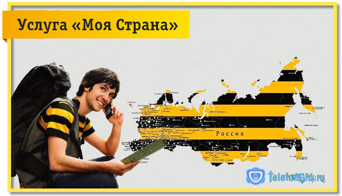 Услуга «Моя Страна» Билайн