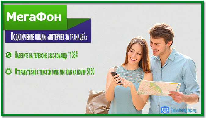 Опция Мегафон «Интернет за границей»