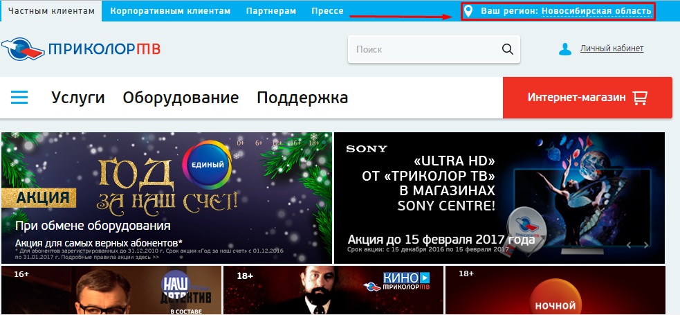 Как оплатить триколор ТВ через терминал: особенности Как оплатить триколор ТВ через терминал: особенности