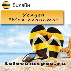 Услуга "Моя планета" от Билайн: способы подключения и стоимость