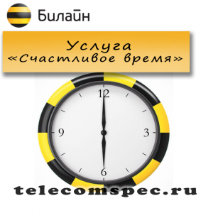Счастливое время от Билайн - описание системы и ее преимущества.