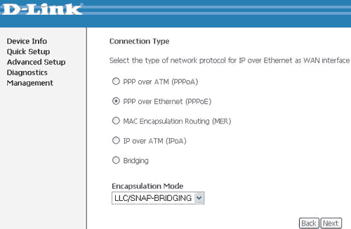 Настройка D-Link DSL-2500U роутера под Ростелеком