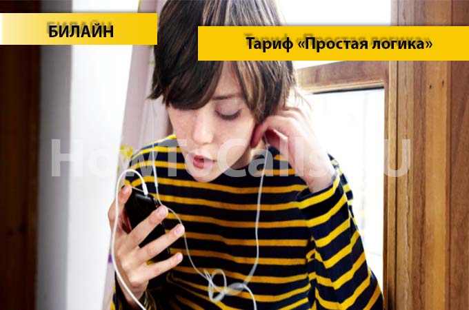 Тариф "Простая логика" от Билайн - описание тарифа, как подключить и как отключить тарифный план "Простая логика" от Билайн