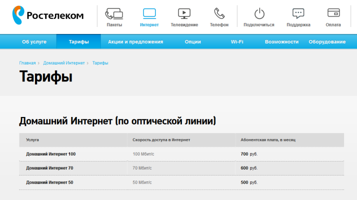 Тариф Социальный от Ростелеком – дешевый интернет для жителей ЦФО и регионов
