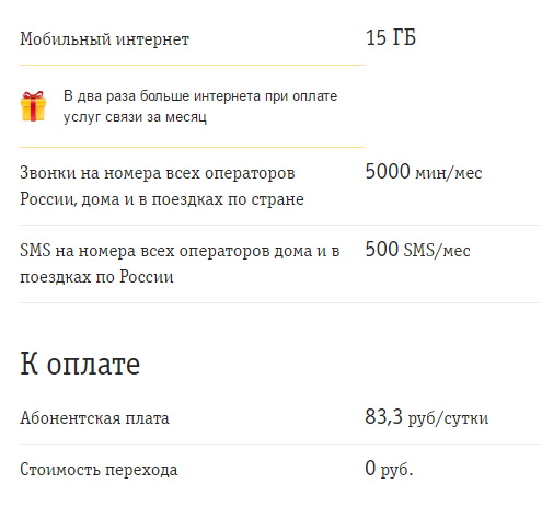 Тарифный план «Всё 5» Билайн — крупнейшее предложение линейки «Всё»