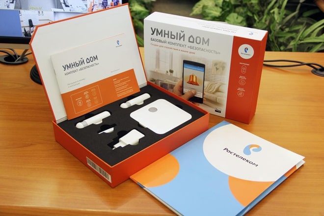 Услуга «Умный дом» от Ростелеком